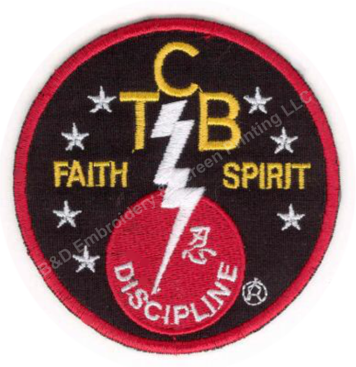 Kenpo Karate Elvis Presley TCB Patch
